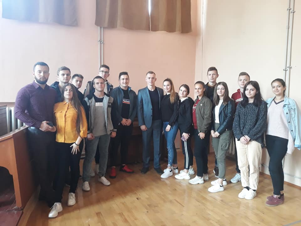 Сьогодні Петро Білан поділився зі студентами секретами успіху